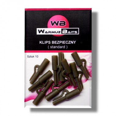 BEZPIECZNY KLIPS 10sztuk WARMUZ BAITS