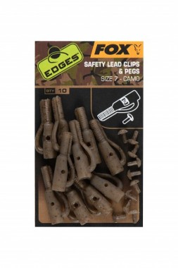 BEZPIECZNY KLIPS CAMO SAFETY LEAD CLIP roz 7 FOX