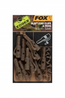 BEZPIECZNY KLIPS CAMO SLIK LEAD CLIP roz 10 FOX