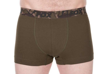 BOKSERKI BOXER SHORT KHAKI BLACK 2szt roz. L FOX