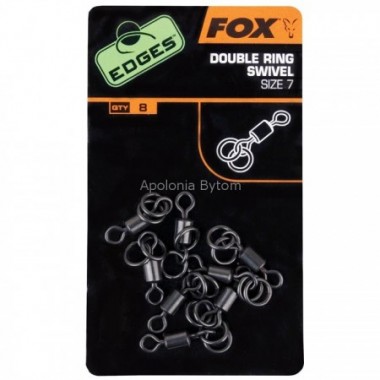 KRTLIKI EDGES DOUBLE RING SWIVEL FOX roz 7