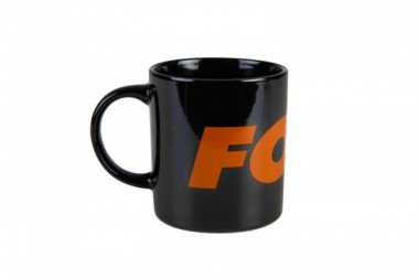 KUBEK CERAMICZNY COLLECTION MUG BLACK ORANGE FOX