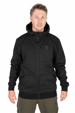 KURTKA SOFTSHELL JACKET BLACK ORANGE rozmiar S FOX