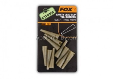 CZNIK FOX EDGES LEAD CLIPS TAIL RUBBERS 10szt