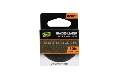 PLECIONKA LEADER NATURALS BRAIDED 30lb 20m FOX