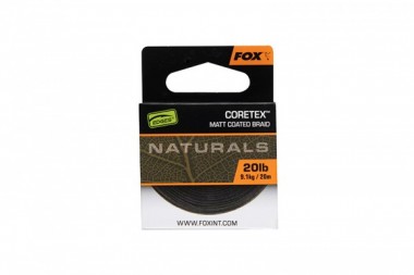 PLECIONKA NATURALS CORETEX 20lb 20m FOX