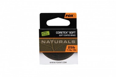 PLECIONKA NATURALS CORETEX SOFT 25lb 20m FOX