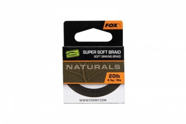 PLECIONKA NATURALS SUPER SOFT BRAID 20lb 20m FOX