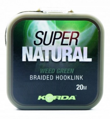 PLECIONKA SUPER NATURAL WEED GREEN 18lb 20m KORDA