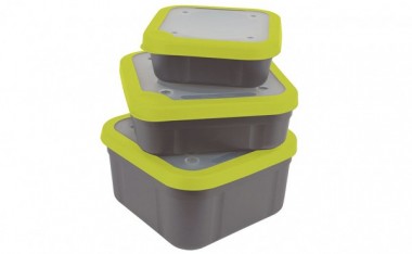 PUDEKO BAIT BOXES GREY/LIME 1,1 litra MATRIX