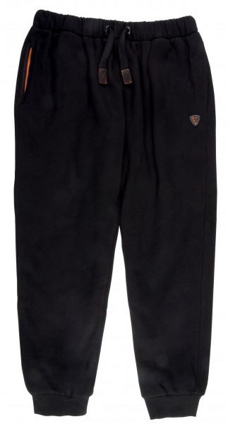 SPODNIE HEAVY LINED JOGGERS BLACK/ORANGE roz S FOX