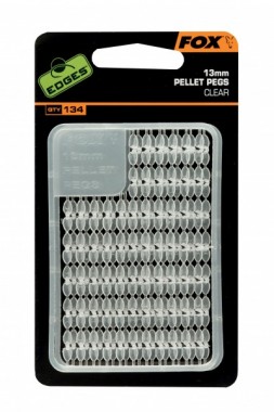 STOPERY DO PELLET PEGS FOX 13mm 134szt CLEAR