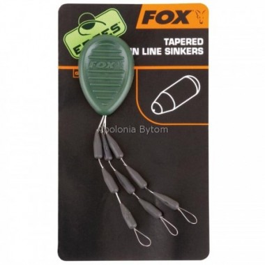 STOPERY DOCIAJCE TAPERED MAINLINE SINKERS FOX