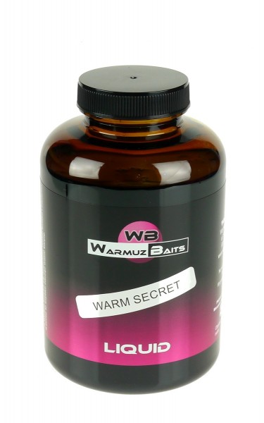 WARM SECRET LIQUID BOOSTER 500ml WARMUZ BAITS