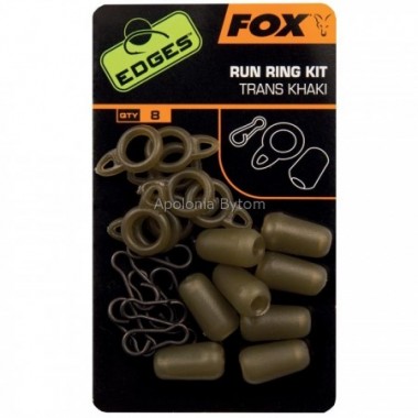 ZESTAW STANDARD RUN RING KIT FOX TRANS KHAKI 8szt