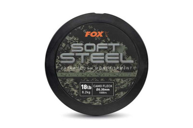 YKA SOFT STEEL FLECK CAMO MONO 0,35mm 1000m FOX