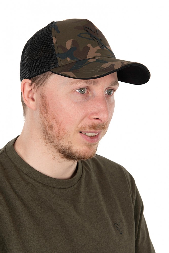 CZAPKA CAMO TRUCKER HAT FOX