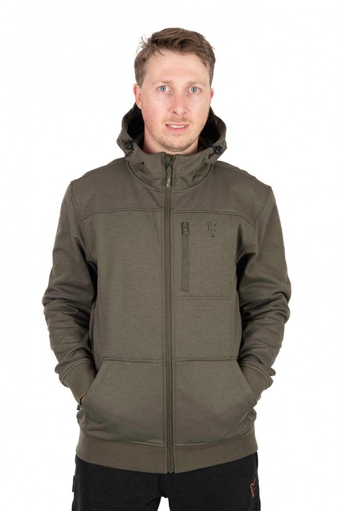 KURTKA SOFTSHELL JACKET GREEN BLACK rozmiar S FOX