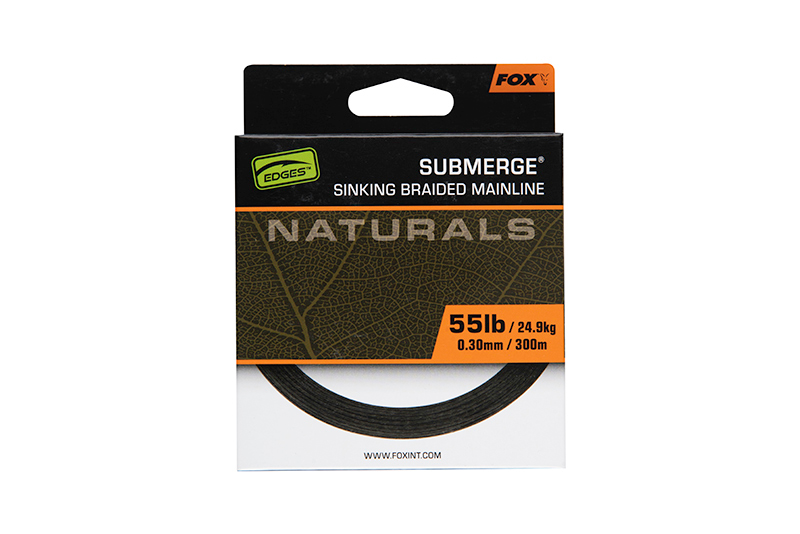PLECIONKA NATURALS BRAID 0,30mm 55lb 300m FOX
