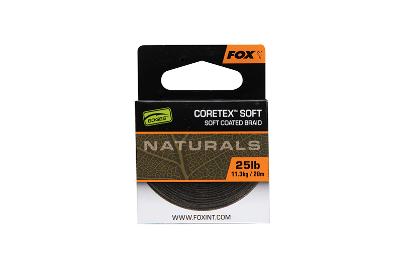PLECIONKA NATURALS CORETEX SOFT 25lb 20m FOX