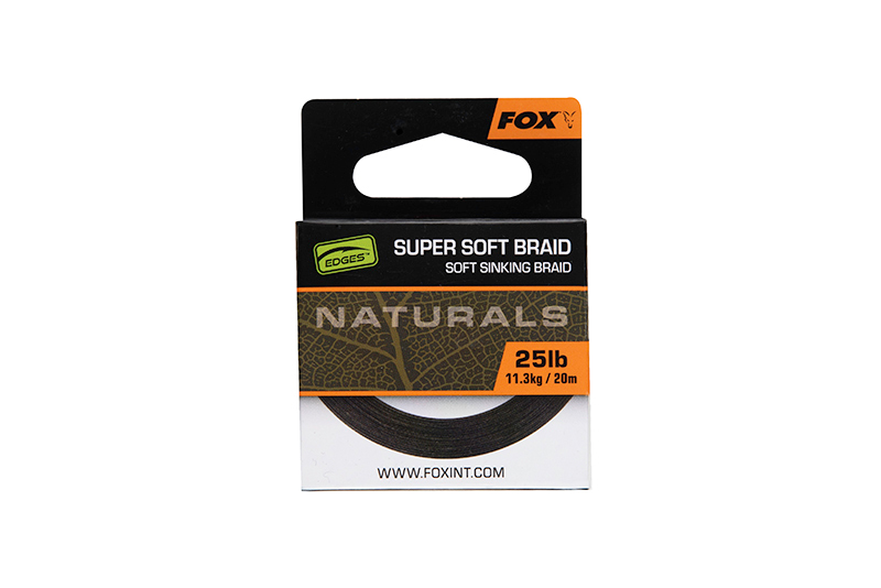 PLECIONKA NATURALS SUPER SOFT BRAID 25lb 20m FOX