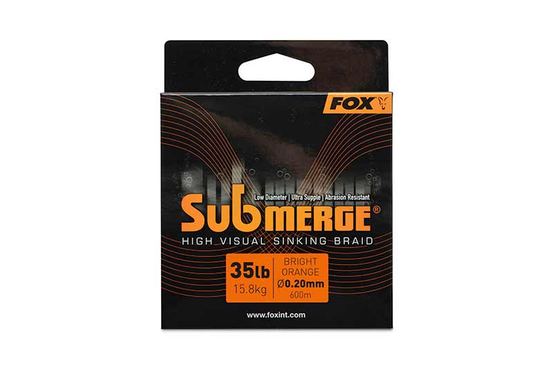 PLECIONKA SUBMERGE ORANGE SINKING 0,20mm 600m FOX