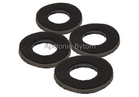 PODKŁADKI BLACK LABEL LEATHER WASHERS 4 szt FOX