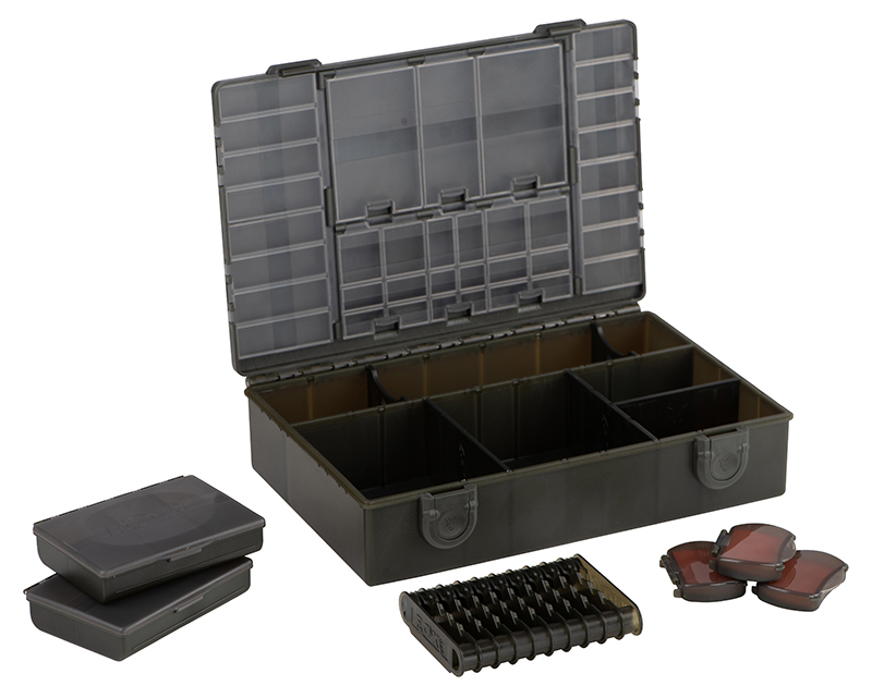 PUDEKO LOADED MEDIUM TACKLE BOX FOX