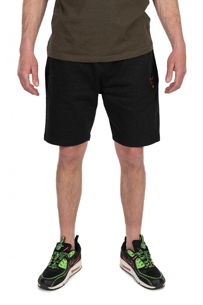 SPODENKI LW SHORT JOGGERS BLACK ORANGE roz S FOX