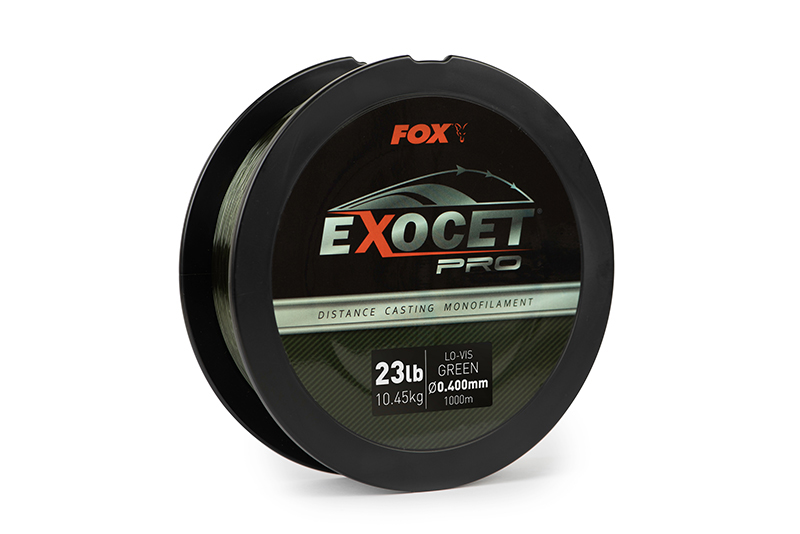 YKA EXOCET PRO 0,40mm 23lb 10,45kg 1000m FOX