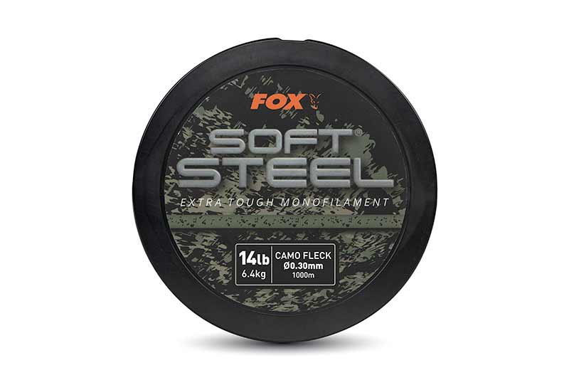 ŻYŁKA SOFT STEEL FLECK CAMO MONO 0,30mm 1000m FOX